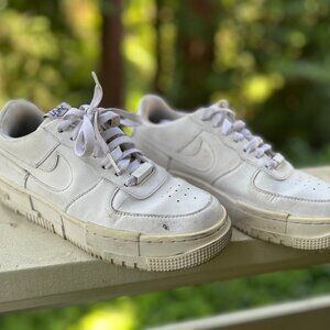 Nike Airforce 1's in White